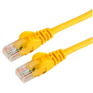 Hypertec 5m CAT5 RJ45 LAN Ethenet Network Yellow Patch Lead
