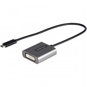StarTech USB C to DVI Adapter - 12in Cable