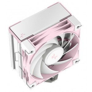 DEEPCOOL R-AK400-WPNPMN-G AK400 Pink Limited Edition CPU Cooler, 120mm FDB Fan, LGA1851/1700/1200/115X/AM5/AM4