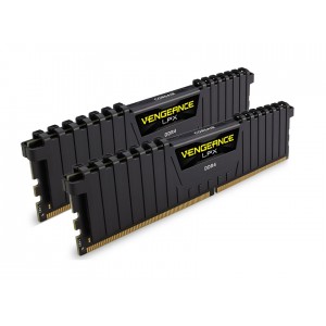 Corsair Vengeance LPX 16GB (2x 8GB) DDR4 3000MHz C15 Gaming Desktop Memory Dual Channel RAM Kit Black CMK16GX4M2B3000C15