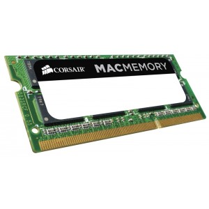 CORSAIR Mac Memory Apple RAM 16GB (2x8GB) DDR3 DRAM SODIMM 1333MHz C9 1.5V CMSA16GX3M2A1333C9