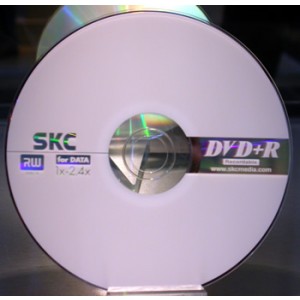 SKC 4.7GB 4X DVD+RW Media 10pk SKC Packaged 4.7Gb 4X DVD+RW
