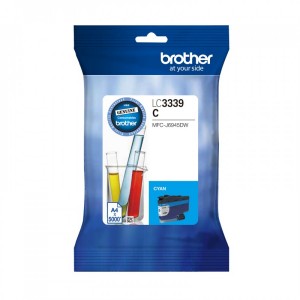 Brother LC-3339XLC Cyan Super High Yield Ink Cartridge to Suit  MFC-J6945DW, upto 5000 Pages