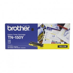 Brother TN-150Y Yellow Toner Low Yield HL-4040CN/4050CDN, DCP-9040CN/9042CDN, MFC-9440CN/9450CDN/9840CDW