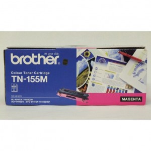 Brother TN-155M Colour Laser Toner - High Yield Magenta - HL-4040CN/4050CDN, DCP-9040CN/9042CDN, MFC-9440CN/9450CDN/9840CDW - up to 4000 pages