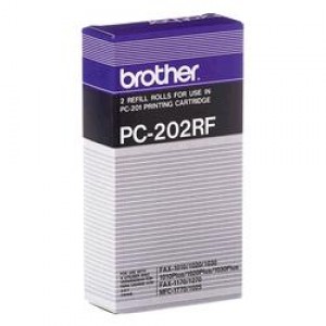 Brother PC-202RF Refill Rolls x2 for Fax 1020/1030