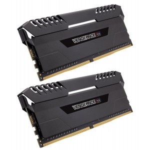 CORSAIR Vengeance RGB 32GB (4x8GB) DDR4 DIMM 3000MHz Unbuffered 15-17-17-35 1.35V XMP 2.0 CMR32GX4M4C3000C15