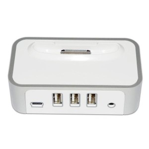 CyberPower USB Power Port - Ipod/Iphone Dock with USB Hub - 1 Yr Adv. Replacement