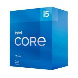 Intel i5-11400F CPU 2.6GHz (4.4GHz Turbo) 11th Gen LGA1200 6-Cores 12-Threads 12MB 65W Graphic Card Required Retail Box 3yrs Rocket Lake