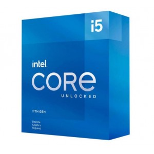 Intel 11th Gen Core i5 11600KF 6-Core LGA 1200 3.9GHz Rocket Lake Unlocked CPU