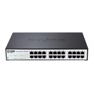 D-Link DGS-1100-24 24-Port Gigabit EasySmart Switch 1U Rackmountable