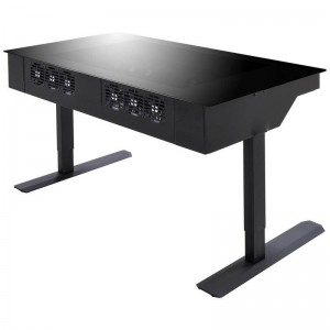 Lian-Li DK-05X Aluminium Dual System Desk Case Black