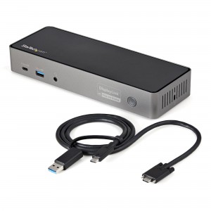 StarTech HYBRID USB-C USB-A DOCK - TRIPLE 4K 60HZ