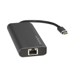 STARTECH DKT30CSDHPD USB Type C Docking Station for Notebook - Memory Card Reader - SD, SDXC, SDHC - 60 W - Black, Grey - 1 Displays Supported - 4K - 4096 x 2160, 3840 x 2160, 2560 x 1600, 2560 x 1440 - 3 x USB Ports - 3 x USB 3.0 - USB Type-A - USB Type-