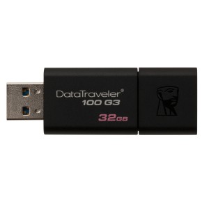 Kingston 32GB Data Traveler USB 3.0 Flash Drive DT100G3/32GB