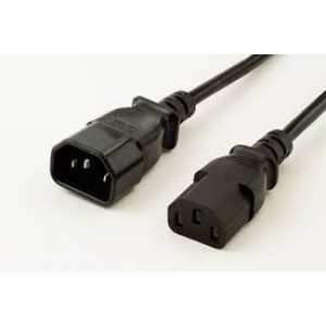 Eaton - Output Cord,  10A IEC male to 10A IEC female, 2metres
