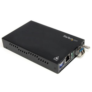 STARTECH ET91000LC2 .COM FIBER MEDIA CONVERTER GIGABIT 1000MBPS MM FIBRE LC 550M 2YR