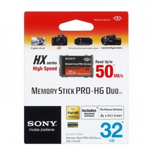 Sony Memory Stick Pro-HG Duo HX Rev.B 32GB 50M/s 