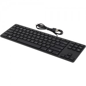 Matias RGB Backlit Wired Aluminum Tenkeyless Keyboard Black FK308PCLBB