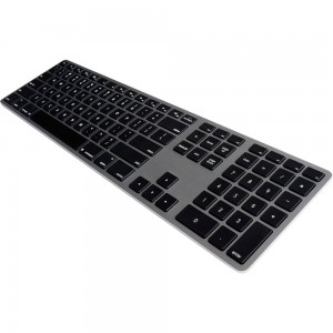 Matias FK318LB RGB Backlit Aluminum Keyboard for Mac Space Grey