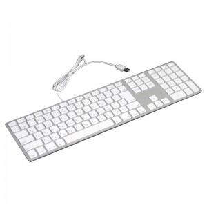 Matias Wired Aluminum Keyboard for Mac Silver FK318S