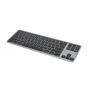 Matias Space Gray Wireless Aluminum Tenkeyless Keyboard