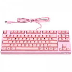 FILCO Majestouch 2 Pink TenKeyLess 87 Key Mechanical Keyboard Cherry Brown Switch
