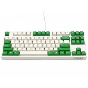 Majestouch 2 Filco GREENCREAM White TenKey-less BROWN switch mech keyboard