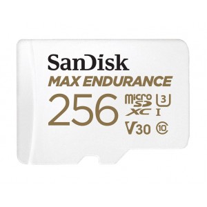 SanDisk 128GB MAX High Endurance microSDHC� Card  SQQVR 120,000 Hr Hrs UHS-I C10 U3 V30 100MB/s R, 40MB/s W SD adaptor 10Y