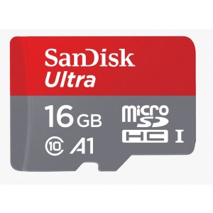 SanDisk 16GB Ultra microSD SDHC SDXC UHS-I Memory Card 100MB/s Full HD Class 10 Speed Google Play Store App Android Smartphone Tablet ~FMK-SDCS2-16