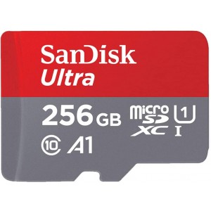 SanDisk 256GB Ultra microSD SDHC SDXC UHS-I Memory Card 120MB/s Full HD Class 10 Speed Google Play Store App for Android Smartphone Tablet