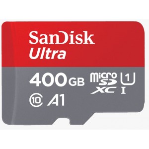 SanDisk 400GB Ultra microSD SDHC SDXC UHS-I Memory Card 120MB/s Full HD Class 10 Speed Google Play Store App for Android Smartphone Tablet