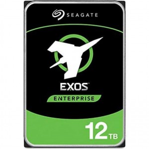 Seagate 12TB 3.5' SAS EXOS X16 Enterprise 512E/4kn 12GB/S 7200RPM HDD. 5 Years Warranty