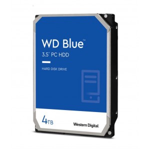 Western Digital WD Blue 4TB 3.5' HDD SATA 6Gb/s 5400RPM 256MB Cache SMR Tech 2yrs Wty (similar to WD40EZRZ)