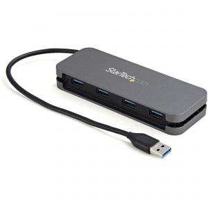StarTech 4 Port USB 3.0 Hub 5Gbps 4A - 28cm Cable