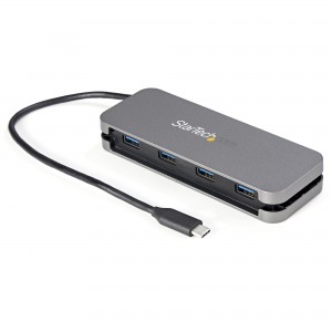 StarTech 4 Port USB C Hub 5Gbps - 4A - 11in Cable