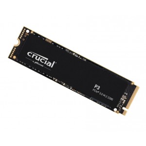 Crucial P3 1TB Gen3 NVMe M.2 2280 SSD 3500/3000 MB/s R/W 220TBW 650K/700K IOPS 1.5M hrs MTTF Full-Drive Encryption PCIe3 5yrs 