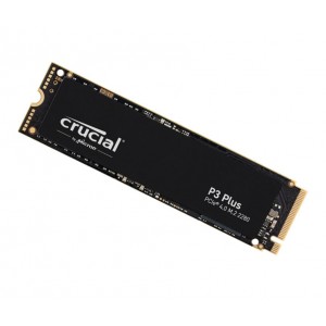 Crucial P3 Plus 4TB Gen4 NVMe M.2 2280 SSD 4800/4100 MB/s R/W 800TBW 650K/900K IOPS 1.5M hrs MTTF Full-Drive Encryption PCIe4 5yrs