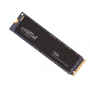 MICRON (CRUCIAL) CT2000T500SSD8 Crucial T500 2TB Gen4 NVMe SSD - 7400/7000 MB/s R/W 1200TBW 1440K IOPs 1.5M hrs MTTF Acronis True Image Creative Cloud for PS5 replaces MZ-V8P2T0BW