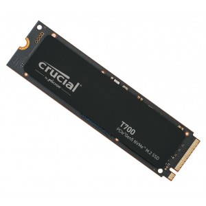 MICRON (CRUCIAL) CT4000T700SSD3 Crucial T700 4TB Gen5 NVMe SSD - 12400/11800MB/s R/W 2400TBW 1500K IOPs 1.5M hrs MTTF with DirectStorage for Intel 13th Gen & AMD Ryzen 7000