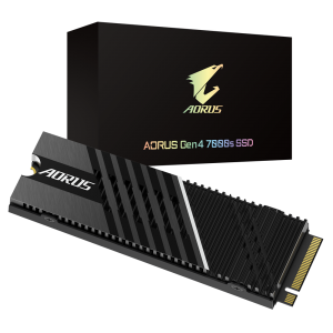 Gigabyte AORUS Gen4 7000s 2TB M.2 SSD, NVMe 1.4, 2280, 7000/6850 MB/s Seq. Read/Write, 1400TBW, 5 Years Warranty