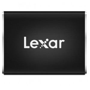 Lexar SL100 PRO 250GB  External USB-C Portable Slim SSD  - USB 3.1/900MBs Write/950MBs Read/ Brushed Aluminum Finish/Drop/Shock/Vibration Resistant(LS