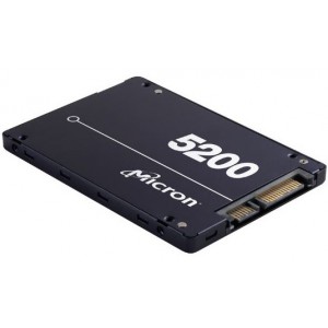 Micron 5200 ECO 480GB 2.5' SATA3 6Gbps 1DWPD SSD 3D TLC NAND 540R/385W MB/s 81K/33K IOPS 7mm Server Data Centre 3 Mil hrs 5yrs