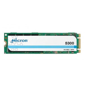 Micron 5300 PRO 480GB M.2 SATA Enterpise SSD 540R/410W MB/s 85K/36K IOPS 1324TBW 1.5DWPD 3M hrs MTTF AES 256-bit encryption Server Data Centre 5yrs