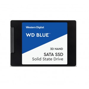 Western Digital WD Blue 500GB 2.5' SATA SSD 560R/530W MB/s 95K/84K IOPS 200TBW 1.75M hrs MTBF 3D NAND 7mm 5yrs Wty