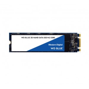 Western Digital WD Blue 1TB M.2 SATA SSD 560R/530W MB/s 95K/84K IOPS 400TBW 1.75M hrs MTTF 3D NAND 7mm 5yrs ~WDS100T2B0B