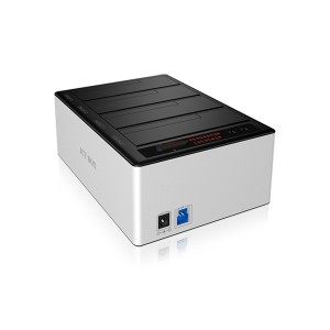 ICY BOX 4 bay JBOD docking and cloning station with USB 3.0 for SATA hard disks and SSDs IB-141CL-U3
