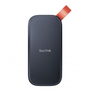 SanDisk Portable SSD SDSSDE30 1TB USB 3.2 Gen 2 Type C to A cable Read speed up to 520MB/s 2m drop protection 3-year warranty