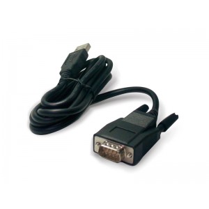 Sunix UTS1009D USB to 1 Port Serial RS-232 Converter 1.2m Cable(DB9M);Ttransmission Rate 115.2Kbps; Support Microsoft Windows, Mac and Linux.