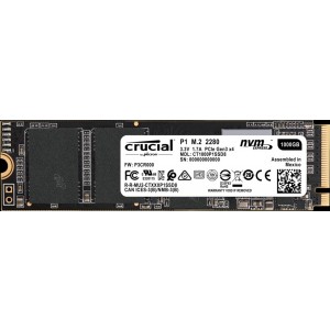 Crucial P1 1TB M.2 NVMe PCIe 3.0 X4 Internal Solid State Drive SSD 2000MB/S CT1000P1SSD8